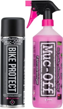Muc-Off Protector Y Limpiador Bike Protect + Bike Cleaner Duo Pack