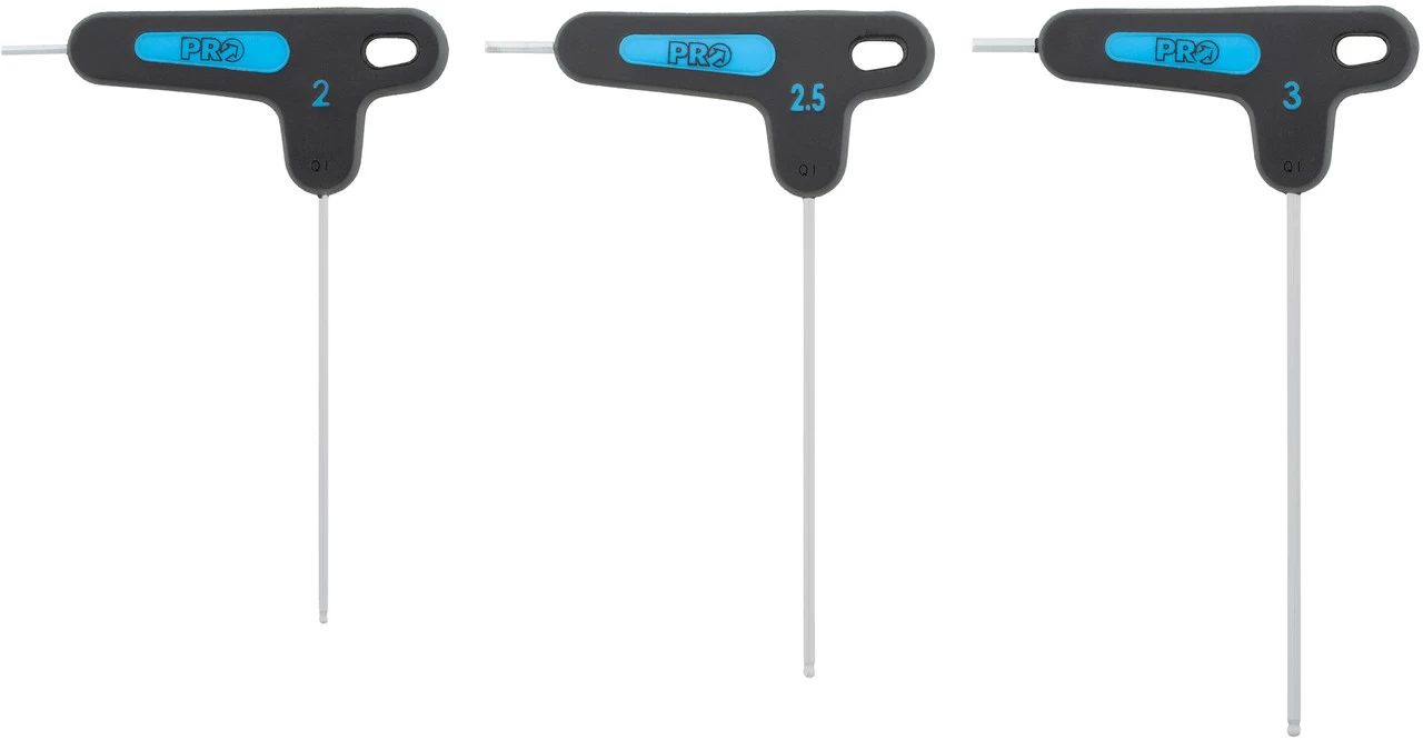 Pro Set De Llaves Hexagonales Con Mango En T De 2 / 2,5 / 3 Mm 3 Pro Set De Llaves Hexagonales Con Mango En T De 2 / 2,5 / 3 Mm