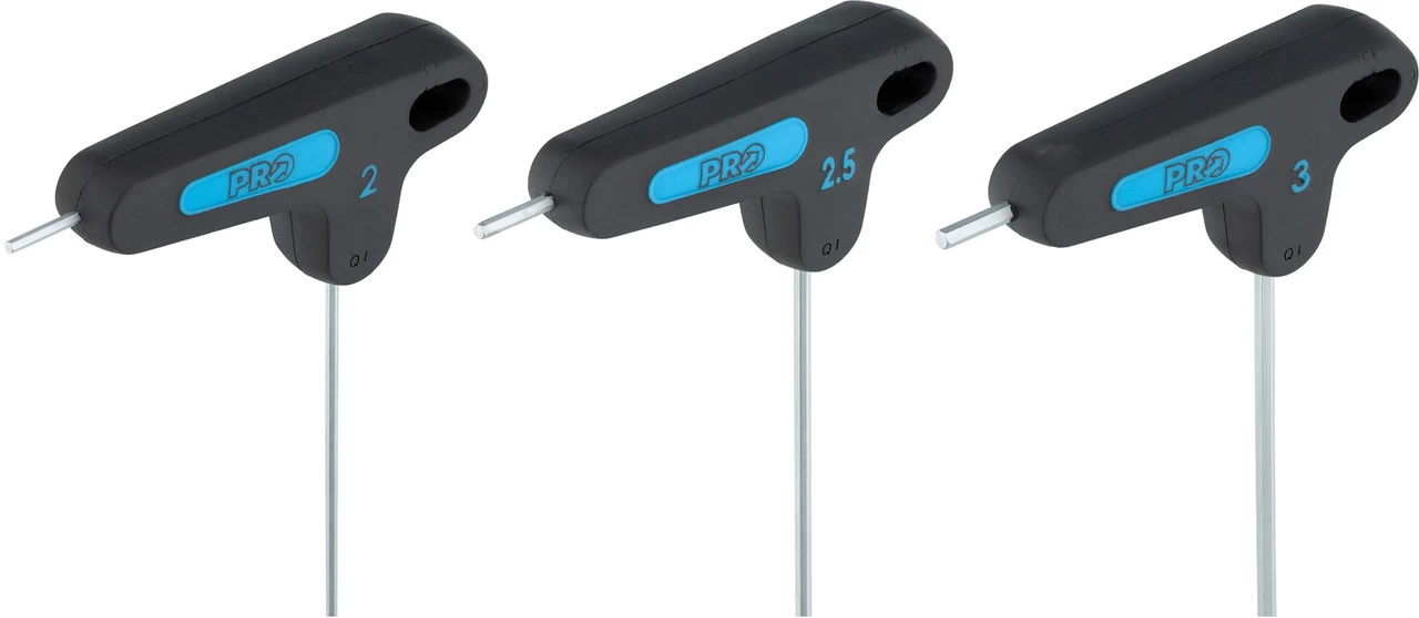 Pro Set De Llaves Hexagonales Con Mango En T De 2 / 2,5 / 3 Mm 4 Pro Set De Llaves Hexagonales Con Mango En T De 2 / 2,5 / 3 Mm - Imagen 2