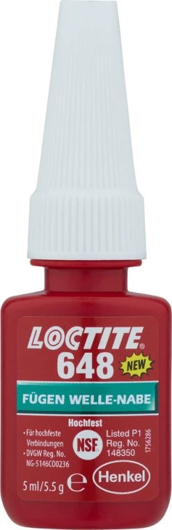 Loctite Compuesto Retenedor De Alta Resistencia 648
