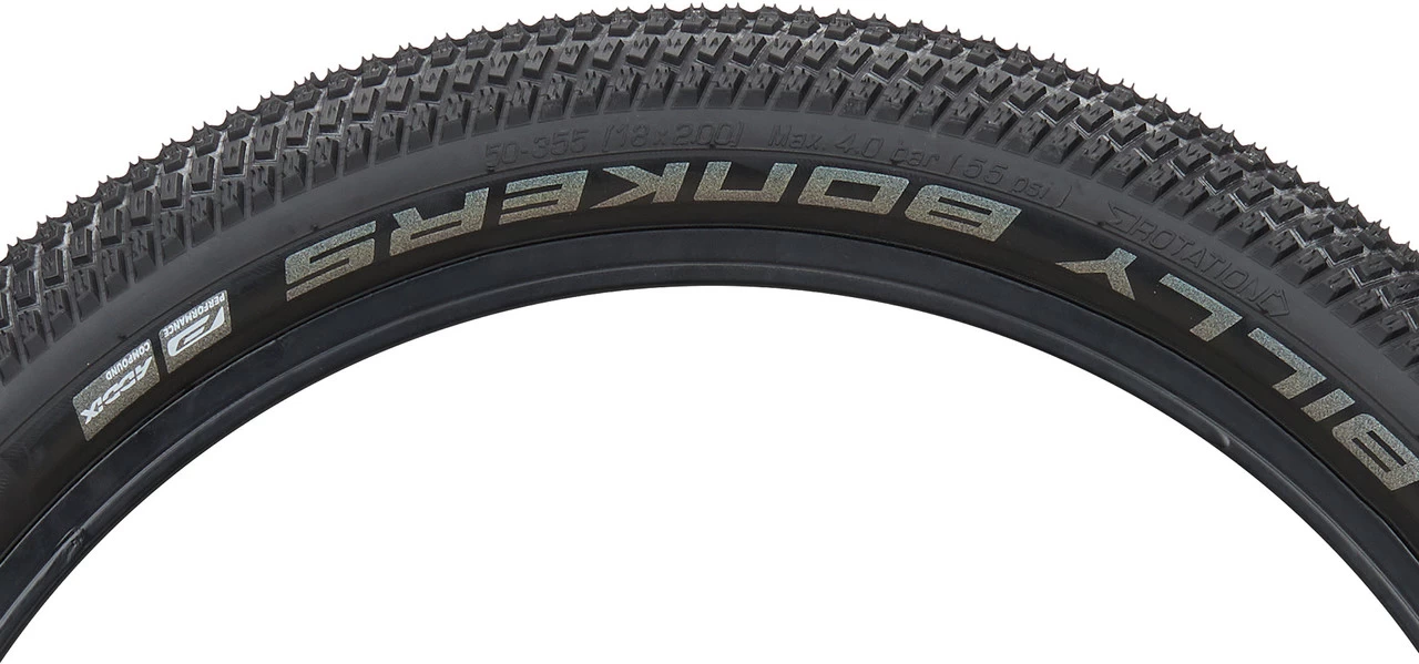 Schwalbe Cubierta Plegable Billy Bonkers Performance ADDIX 18" 5 Schwalbe Cubierta Plegable Billy Bonkers Performance ADDIX 18" - Imagen 3