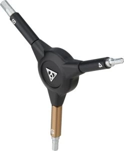Topeak Llave De 3 Brazos Y-Hex Speed Wrench Y 4 / 5 / 6 Mm -Bici Tienda 487005